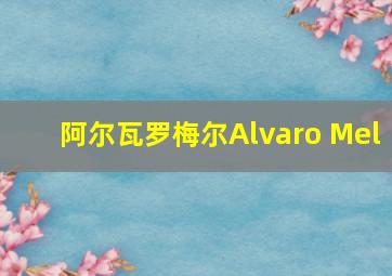 阿尔瓦罗梅尔Alvaro Mel